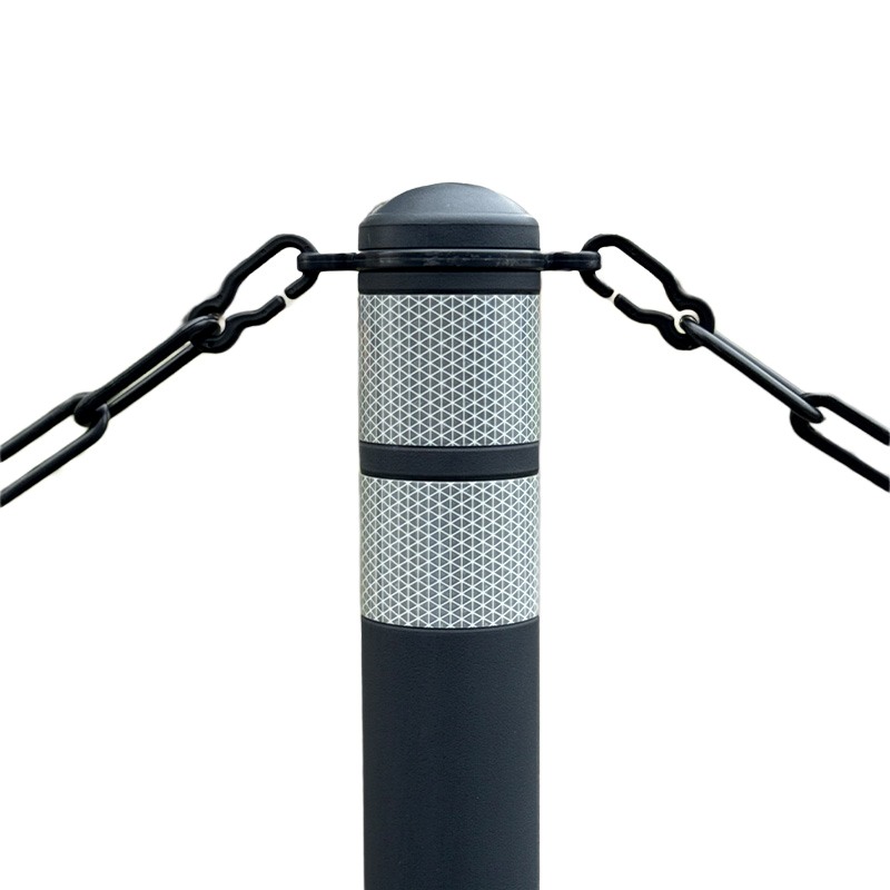 Kettenadapter für CityFlex | Anwendung am Poller mit Kette