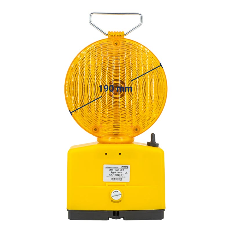 Nissen Blitzleuchte Star-Flash LED 610 | Frontansicht