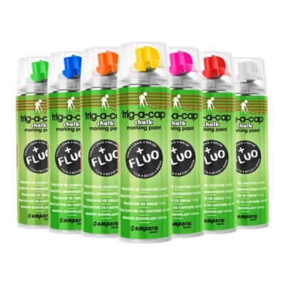 Kreidespray Ampere trig-a-cap chalk | Verschiedene Farben