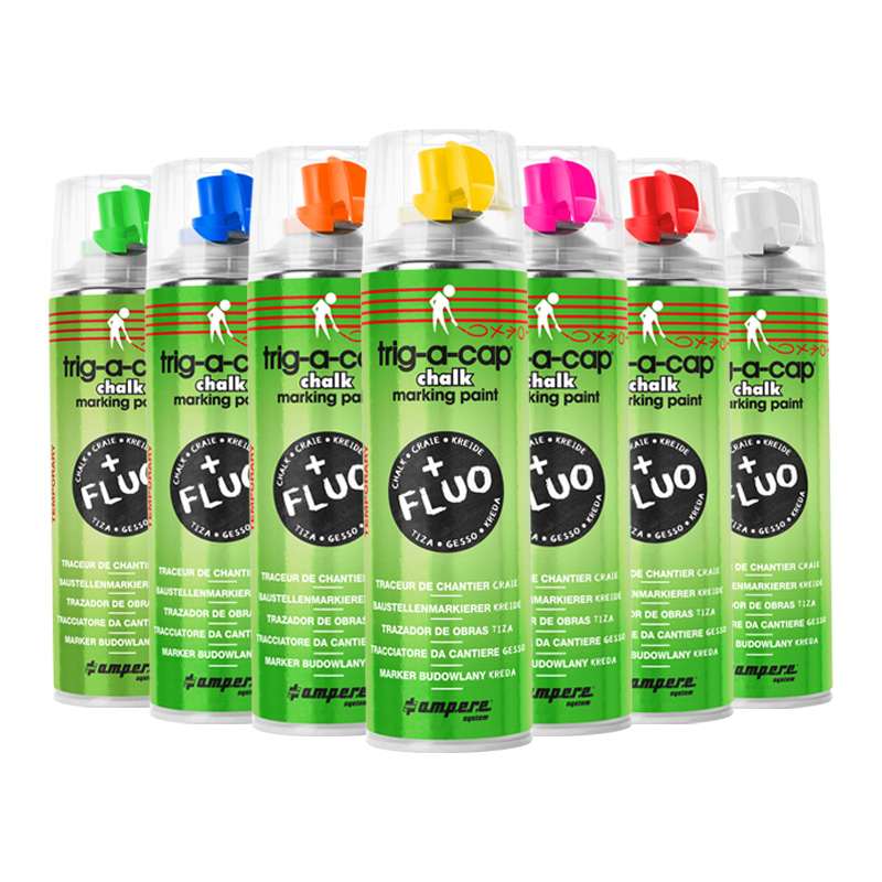 Kreidespray Ampere trig-a-cap chalk | Verschiedene Farben