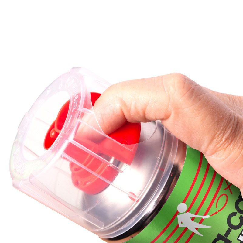 Kreidespray Ampere trig-a-cap chalk | Sprühkopf Detailansicht