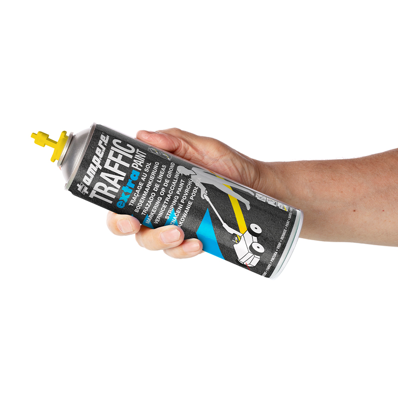 Bodenmarkierfarbe Ampere Traffic Extra Paint | Handhabung