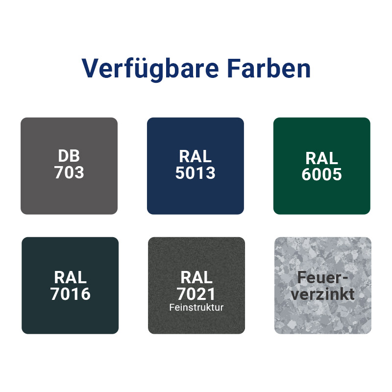 Sechseck-Abfallbehälter | Verfügbare Farben