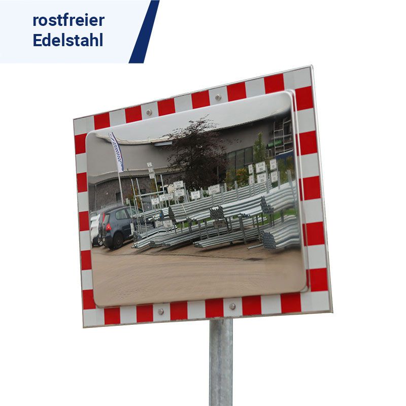 Verkehrsspiegel DURABEL IceFree PRO | aus rostfreiem Edelstahl