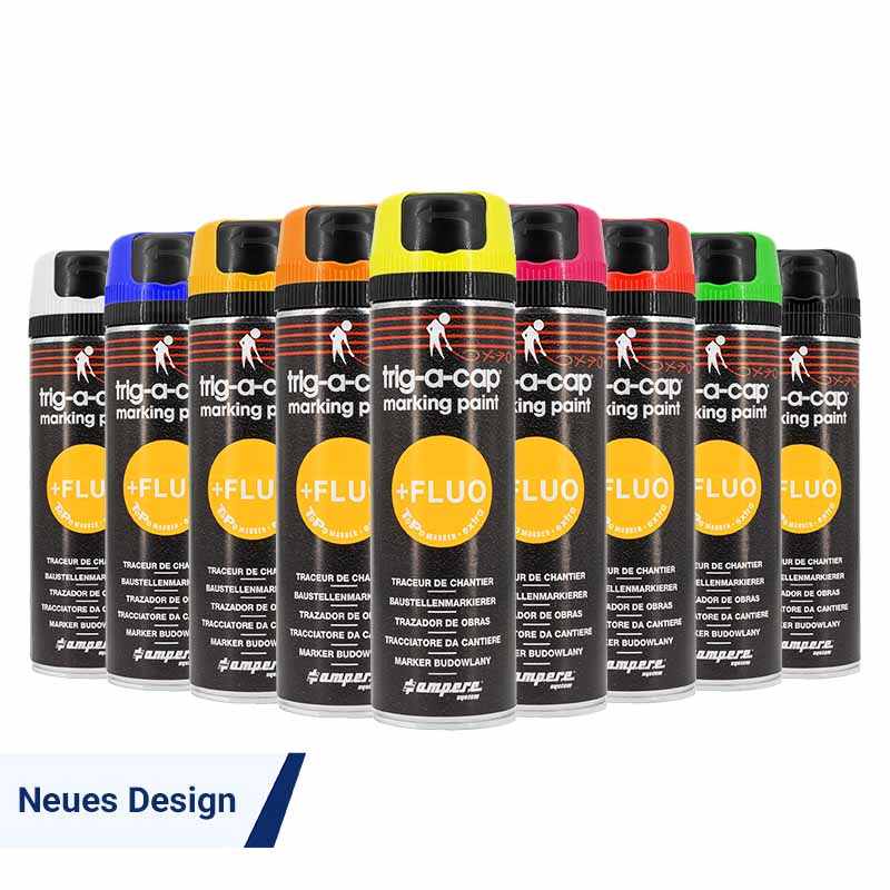 Baustellenmarkierspray Ampere trig-a-cap extra