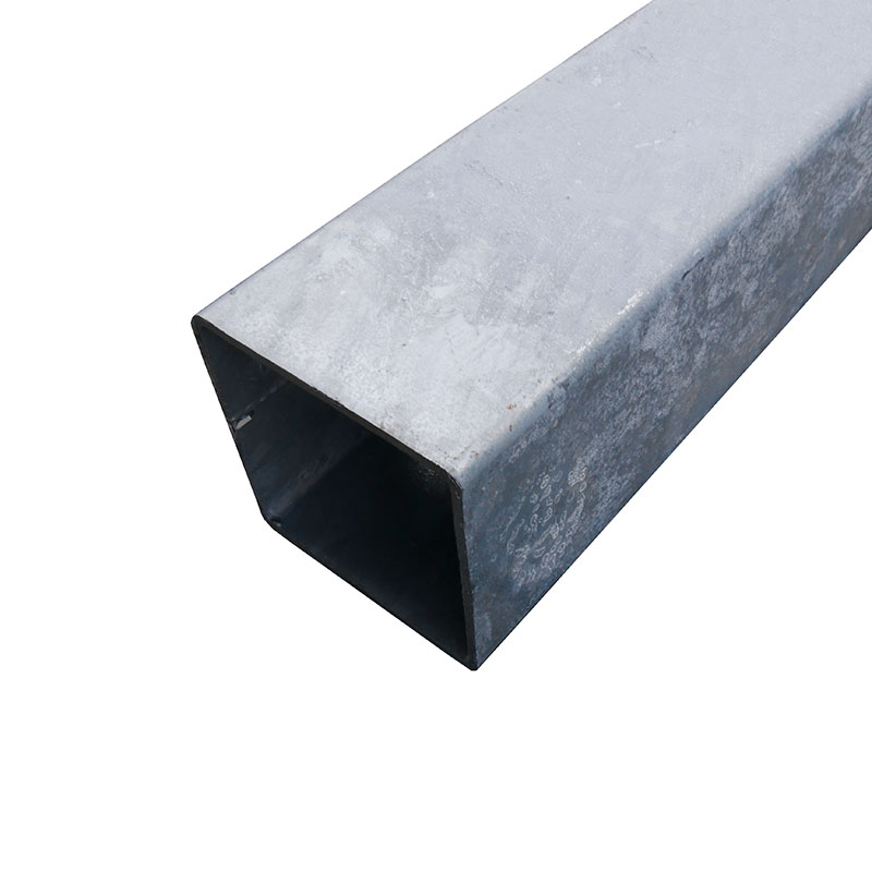 Schaftrohre aus Stahl 60 x 60 mm | Detail Endrohr