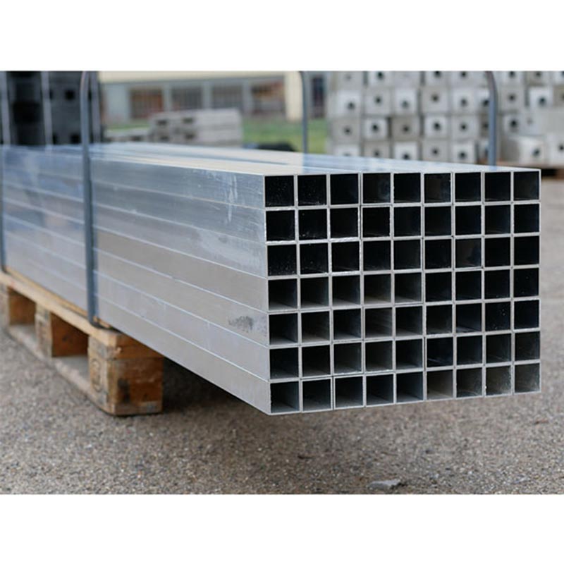 Schaftrohre aus Aluminium 60 x 60 mm | große Mengen auf Lager