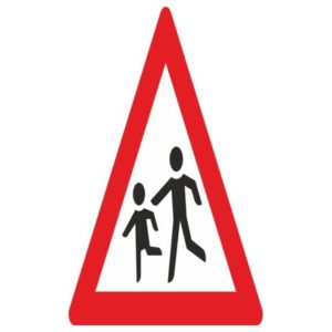 PREMARK® dreieckige Verkehrszeichen