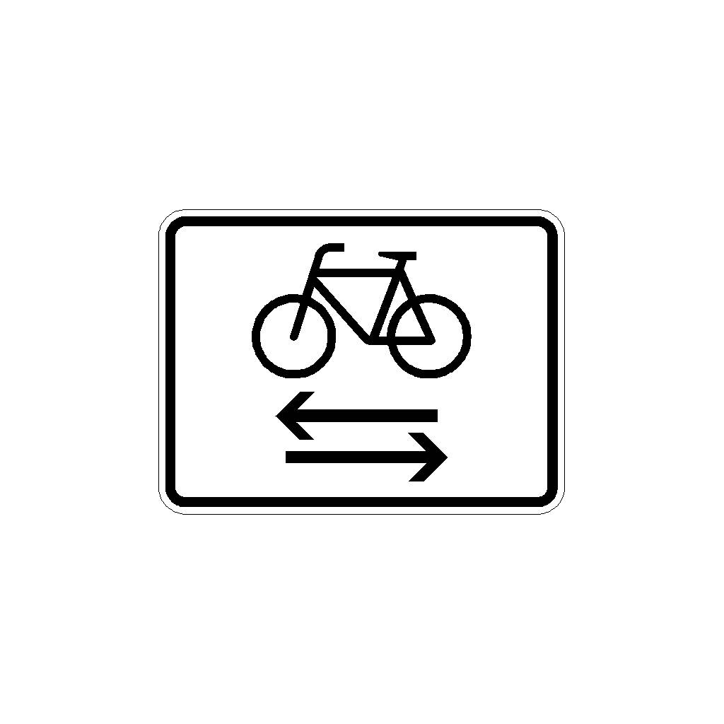 Verkehrszeichen 1000 32 Radverkehr Kreuzt Von Links Und Rechts